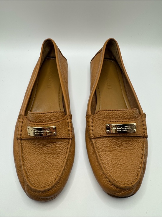 Coach Shoes - Coach Women’s Pebbled Leather Fredica Driving Loafers 7